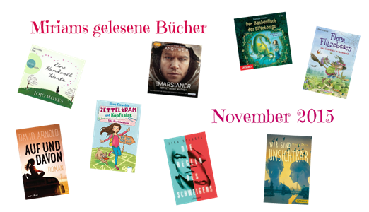 Gelesene Bücher November 2015